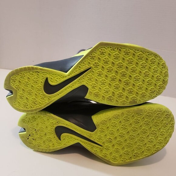 Nike Air Lebron Zoom Soldier VIII Magnet Grey/Volt size 10.5